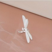 Resim Dragonfly Kulak Klipsi Kadınlar Soğuk ve Şık Yüksek Değer Niche Vintage Kulak Kemeri Klipsi Tek Bahar Kulak Klipsi 