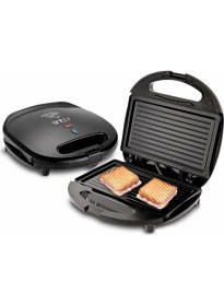 Resim Özbience Mini Granit Elektrikli Tost Makinesi, 2 Tost Kapasiteli, 750W, Şık ve Pratik 