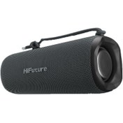 Resim HiFuture Alpha Bluetooth 5.3 15W Ses Gücü IPX7 Su Geçirmez Stereo Taşınabilir Kablosuz Hoparlör Siyah 