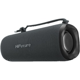 Resim HiFuture Alpha Bluetooth 5.3 15W Ses Gücü IPX7 Su Geçirmez Stereo Taşınabilir Kablosuz Hoparlör Siyah 