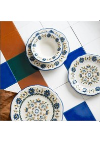 Resim Porser Tuscan Bloom Fulya 24 Parça Yemek Takımı 