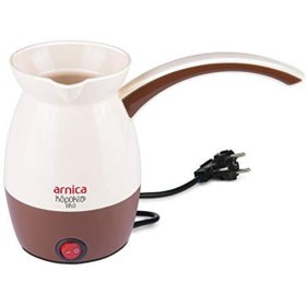 Resim Arnica Köpüklü Eko Türk Kahve Makinası Krem - Ih32 