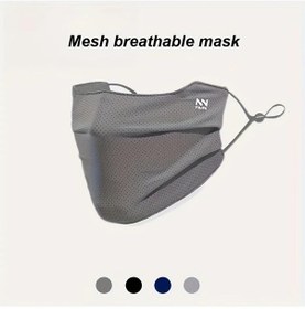 Resim Chuangyinshop Siyah Hafif Nefes Alabilir Outdoor Sporcu Güneş Maskesi Soğutucu Teknolojili Siyah 