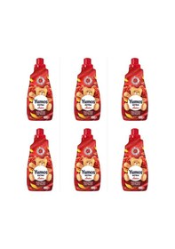 Resim Extra Konsantre Çamaşır Yumuşatıcısı Amber 1440 Ml 60 Yıkama X 6 Adet Diğer 