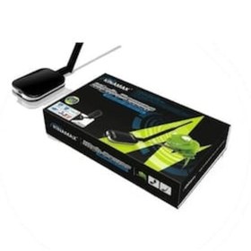 Resim Kınamax 300 Mbps Antenli Wireless Adaptör Kablosuz Ağ Pc Wi-Fi 