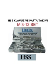 Resim M3-M12 Klavuz Pafta Seti Hss 