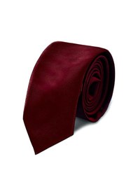 Resim Hapshoe Bordo Ayarlanabilir Saten Çocuk Kravat Bordo 