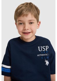 Resim U.s. Polo Assn. Erkek Çocuk Lacivert Pijama Takım 50326824-vr033 