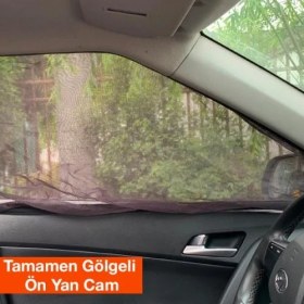 Resim Coofbe 100*50CM Araç Yan Cam Perdesi Araç Güneşlik Sineklik Araç Perdesi Araç Güneşlik Araç Yan Perde 