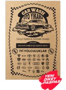 Resim BALKAN AMBALAJ Kraft 120gr 250 Adet Oto Dikey Paspas Kağıdı - 35x50cm - Kalın Kağıt Baskılı 