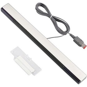 Resim Wii Uyumlu Sensör Çubuğu, Nintendo Wii Ve Wii U Konsolu Uyumlu Yedek Kablolu Kızılötesi Işın Sensör Çubuğu Newway 