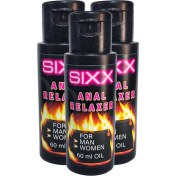 Resim Sixx 3lü Bay Bayan Yağ Relax - 60 Ml 
