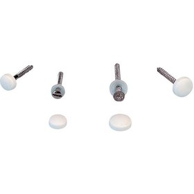 Resim Cap Washer for Screw, Ø3.5mm, Plastic, Black 