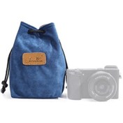 Resim Sones Sccotton Astar Darbeye Dayanıklı Dijital Koruma Taşınabilir Slr Lens Çantası Mikro Tek Kamera Çantası Kare Mavi S 