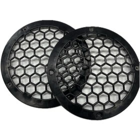 Resim 20 Cm Hoparlör Kapak Siyah 1 Çifttir 