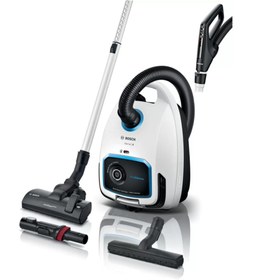 Resim Bosch -serie 6- Toz Torbalı Elektrikli Süpürge Prosilence Beyaz BGB6S 