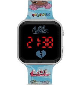 Resim Miniflak Lol Surprise Lisanslı Lol8003 Turkuaz Square Led Çocuk Saati Siyah 
