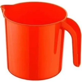 Resim Plastik Maşrapa Kırmızı Renk 1 Adet 