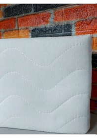 Resim Livdora Kapitoneli 10lu Pamuklu Yastık Alezi, Koruyucu 50x70 