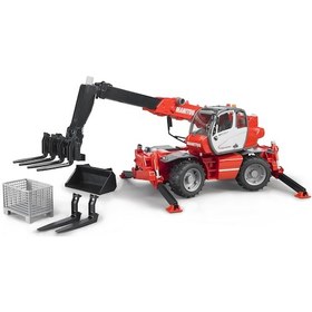 Resim TOYFEST Bruder Manitou Mrt 2150 Teleskopik Forklift BR02129 