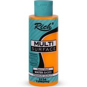 Resim Rich Akrilik Boya Multi Surface 120 CC Turunç 120-2134 
