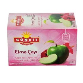 Resim Günvit Elma Meyve Çayı 20 Süzen Poşet 