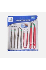 Resim Hırdavat Elektornikçi 7 Parça Cımbız Seti Telefon Bilgisayar Cımbız 