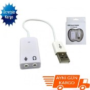 Resim Usb Kablolu Ses Kartı 7 1 Sound Çevirici Dönüştürücü Diğer