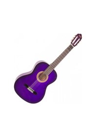 Resim Valencia Vc103Pps Klasik Gitar 3/4 Junıor Mor + Kılıf + Pena 