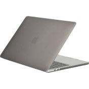 Resim Blogy MacBook Pro 14.2 Inç Crystal Fit Kılıf Gray 