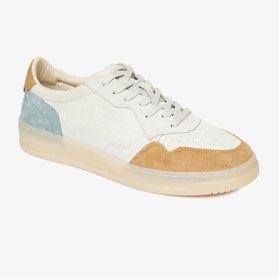 Resim Greyder Erkek Taba Gri Hakiki Deri Sneaker Ayakkabı 4Y1SA62609 