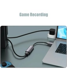 Resim CoverZone Type C Video Capture Yakalama Kartı Uçlu HDMI To Type-C Pc Bilgisayar Video Yakalama ZR964 