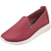 Resim 41-42-43-44 Numaralarda N0609 Eflatun Soft Deri Çok Hafif Yumuşak Ortopedik Taban Büyük Numara Kadın Ayakkabı Eflatun 