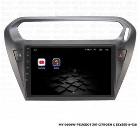 Resim Myway Citroen C-elysee Android Multimedya Carplay Navigasyon Ekran - 8gb Ram+128 Gb Hdd - Myway 
