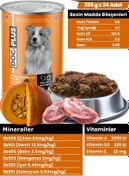 Resim DogPlus Pate Kuzu Etli ve Balkabaklı Yetişkin Köpek Konserve Yaş Mama 395 Gr x 24 Adet 
