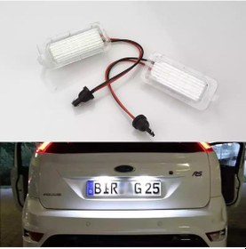 Resim Focus Fiesta Mondeo Connect Kuga Led Plaka Aydınlatma Lambası Takımı 