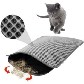 Resim Nerotex Tuvalet Önü Elekli Kedi Paspası 60 x 40 CM 