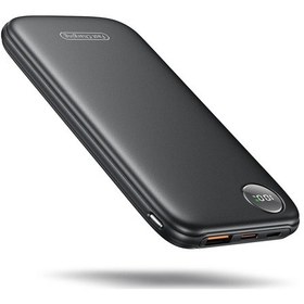 Resim Hızlı Şarjlı Maksimum 12v/4,5a , Usb-c Giriş/çıkış, Hafif Seyahat Güç Bankası Black 10000mah 