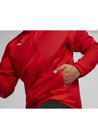 Resim Puma Teamgoal All Weather Jacket Erkek Futbol Antrenman Yağmurluk 65903801 Kırmızı 65903801 Kırmızı 