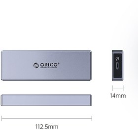 Resim Orico Usb 3.2 Gen2 Type-c 10gbps M.2 Nvme Ssd Disk Kutusu 