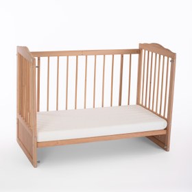 Resim Bamgidoo Ahşap Beşik Anne Yanı Bebek Beşik Organik (BOYASIZ) 60x120 - Uyku Setsiz Tek Yataklı 