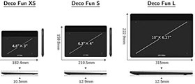 Resim XP-PEN Deco Fun XS Grafik Tablet Siyah 
