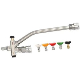 Resim Qianfan Dual Connector Püskürtme Tabancası, Yüksek Basınçlı 