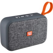 Resim T&G Mini Bluetooth Hoparlör Kablosuz Taşınabilir Tutamak Hoparlör Kumaş Stereo Küçük Subwoofer Desteğı Tf Kart Fm Radyo (Yurt Dışından) 