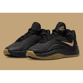 Resim Nike Giannis Freak 7 Basketbol Ayakkabısı Dar Kalıp -sportxstore Siyah-gold 