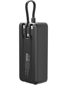 Resim Lenyes PX355D 22.5 W 30.000 mAh Dijital LED Ekranlı Type-C ve Lightning Kablolu Powerbank 