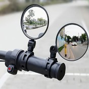 Resim 2 Ayarlanabilir Bisiklet Aynası - Yol Güvenliği ve Görüşü Artırın, Akrilik Lens Malzeme 