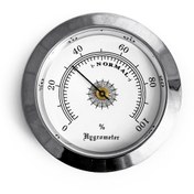 Resim Analog Higrometre Nem Ölçer Humidor Puro Kutusu için Metal Çerçev N11.1834 