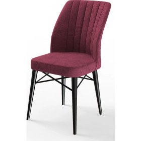 Resim Canisa Concept Flex Serisi Gürgen Ayaklı 4 Adet Sandalye / Siyah Gürgen Ayaklı 