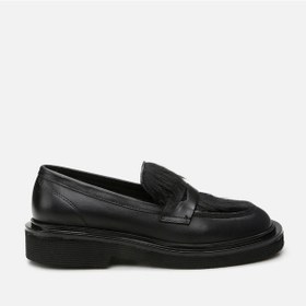 Resim Hotiç Hakiki Deri Siyah Kadın Loafer 01ayh293750a100 Siyah-black Siyah 